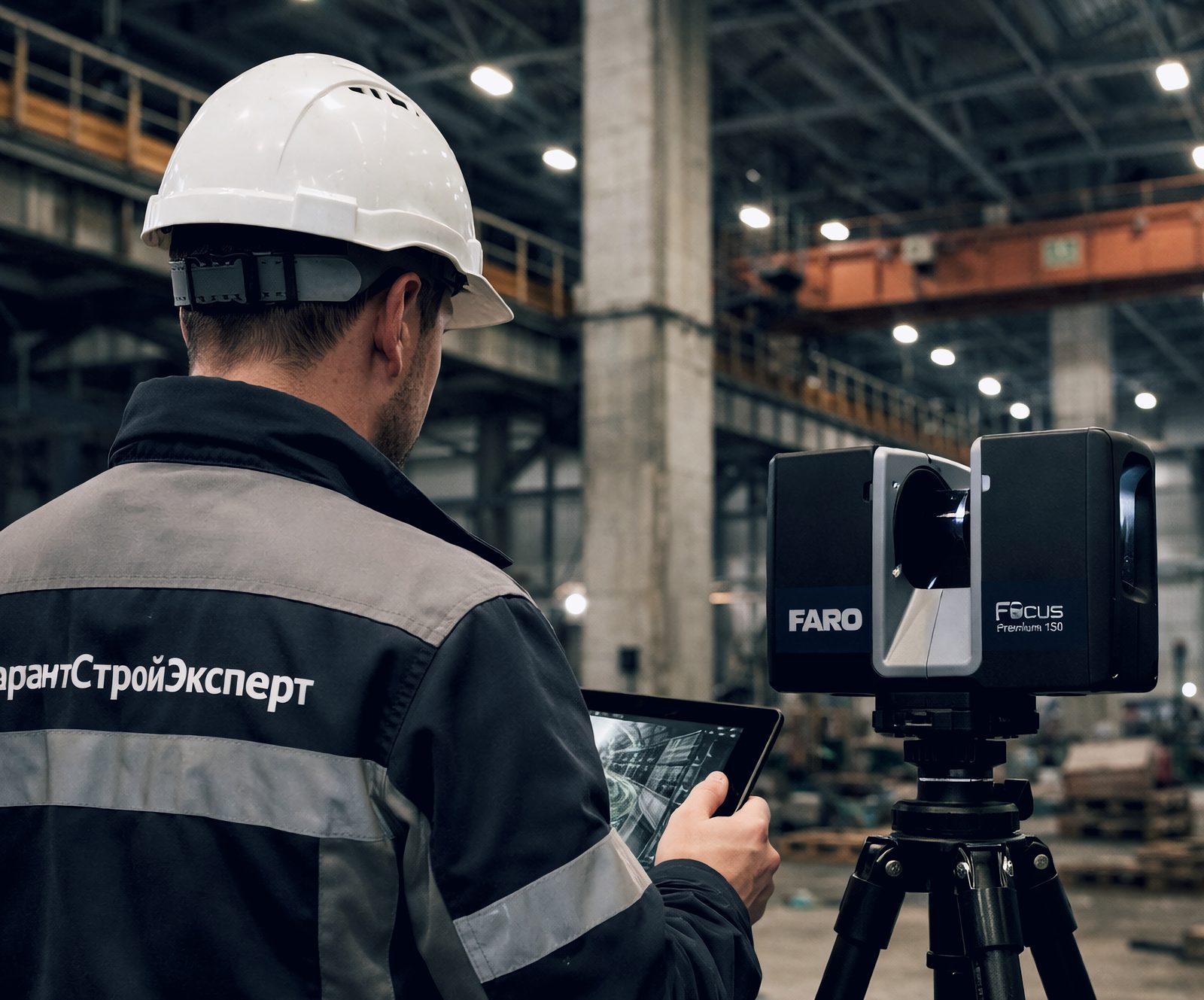 Обмерные работы и лазерное 3D-сканирование